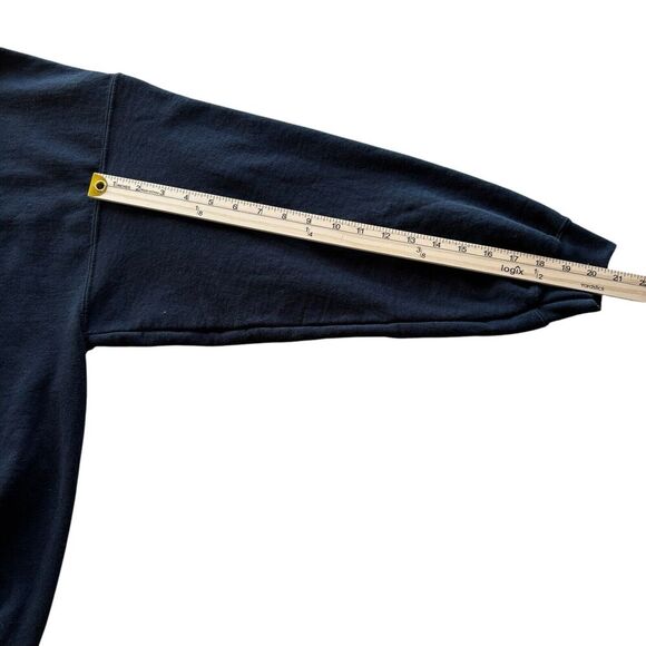 Vintage Lost Creek Sweatshirt Adult 2XL Black Animal Deer Buck Crewneck Hunting - Picture 7 of 11